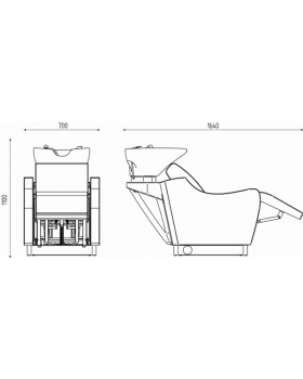 Мойка парикмахерская "WEN FIRST - JET MASSAGE"