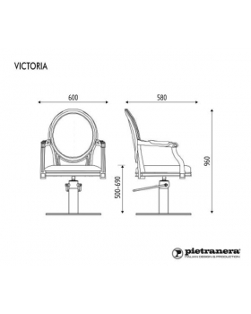 Кресло парикмахерское "VICTORIA"