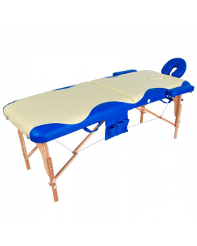 Массажный складной стол "JF-AY01" 2-х секционный (МСТ-003Л)