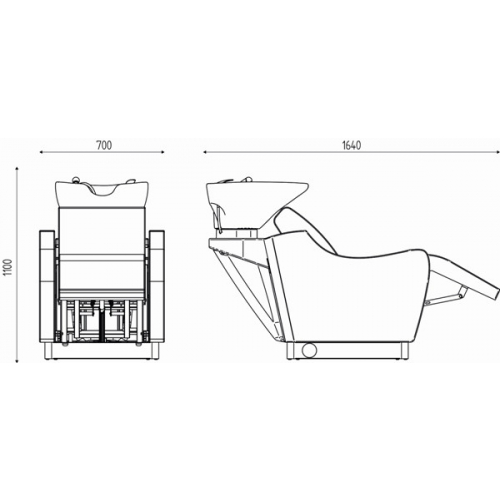 Мойка парикмахерская "WEN FIRST - JET MASSAGE"
