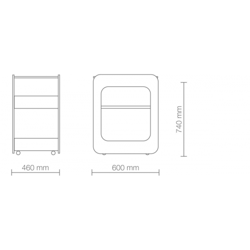 СПА тележка "Creo trolley"