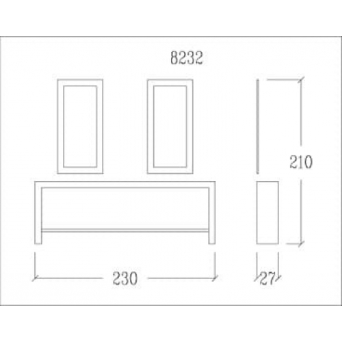 Двойное рабочее место мастера "BLOG"