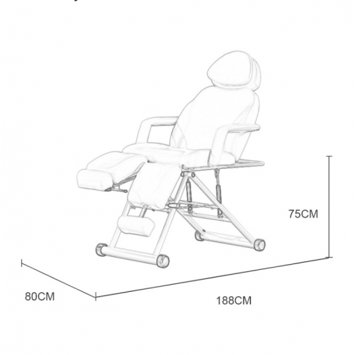 Педикюрное кресло "HZ-3563S" механика