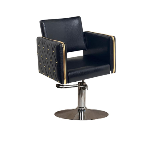 Парикмахерское кресло "Голдиум Блэк Д"