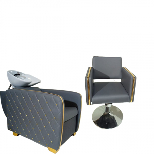 Парикмахерское кресло "Платинум" Gray