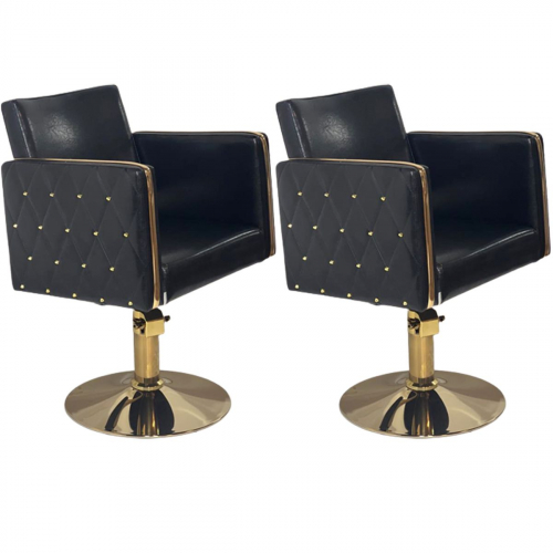 Парикмахерский комплект кресел "Голдиум Блэк З"