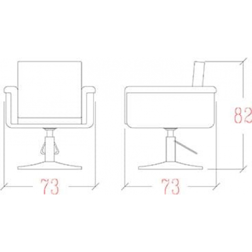 Кресло парикмахерское "App relax"