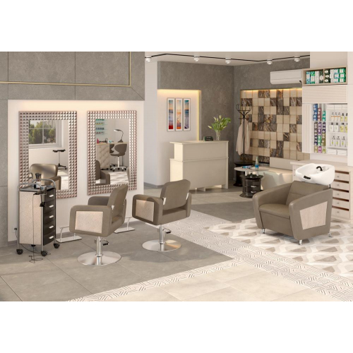 Тележка парикмахерская "Глорис-02 Декор"