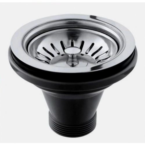 Парикмахерская глубокая раковина SUN&SPA "БРОСС" черная + ПОЛНЫЙ КОМПЛЕКТ