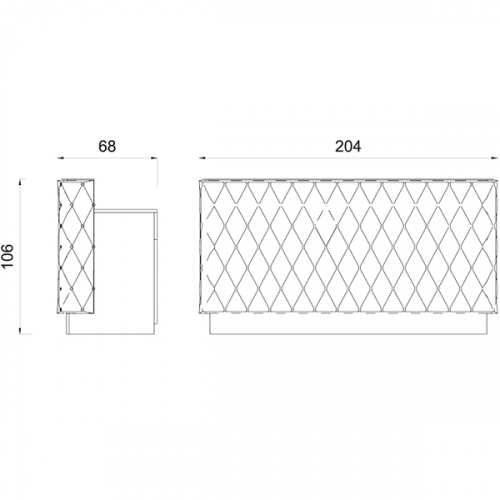 Стойка администратора "Mme De Pompadour"