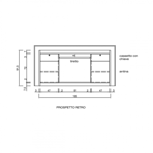 Стойка администратора "Covent Plex 200"
