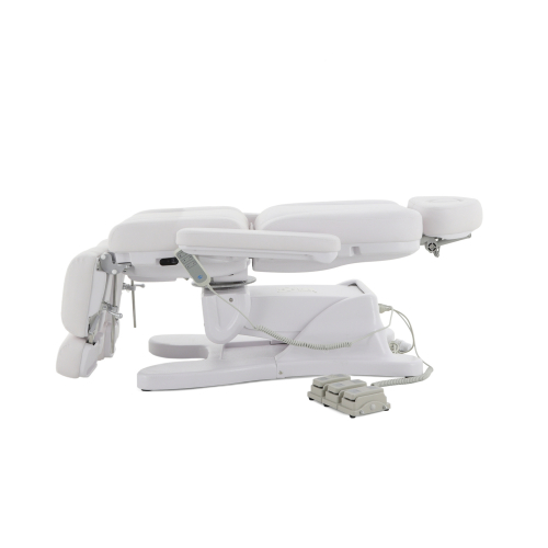 Педикюрное кресло электрическое 3 мотора "ММКП-3/КО-196DP03" с РУ с ножной педалью и пультом управления