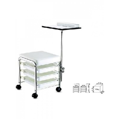 Тележка, стойка маникюрная и педикюрная "МТ01"