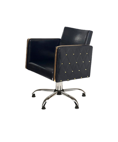 Парикмахерское кресло "Голдиум Блэк П"