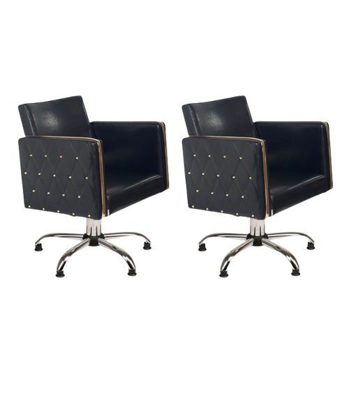 Парикмахерский комплект кресел "Голдиум Блэк П"