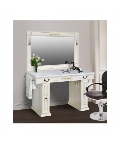 Мужское зеркало барбер "ПРАГА Портал"