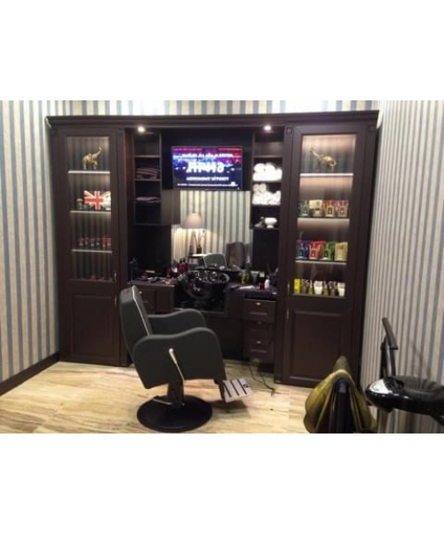 Мужское зеркало барбер "Шерлок"