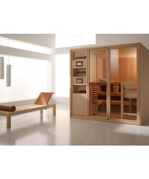 Сауна "Effegibi Master Line Square Leather"