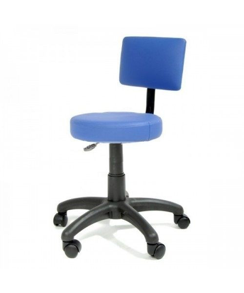 Стульчик мастера массажиста "MM-02" (со спинкой)